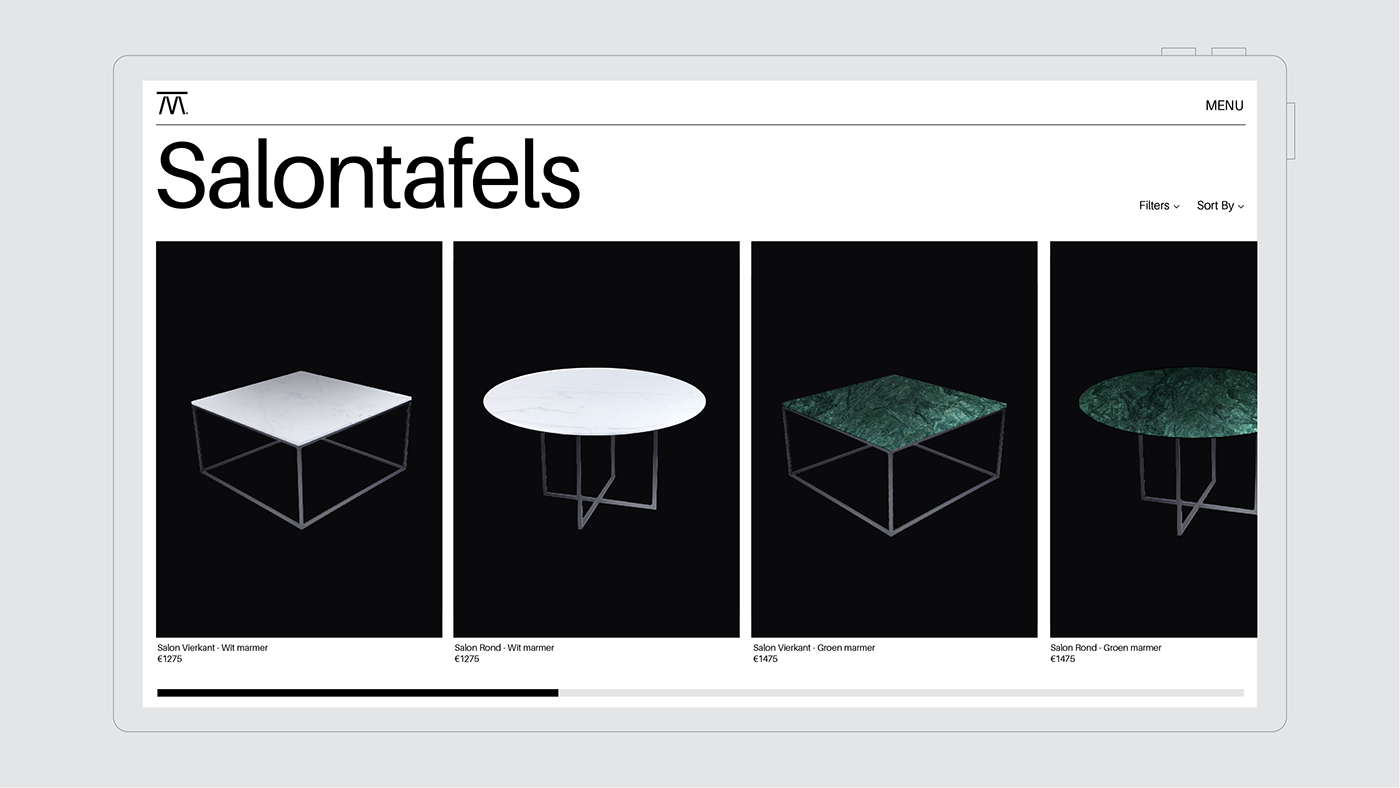 bas van der burgh bold dutch furniture graphic design  identity Marble minimal print Web Design 