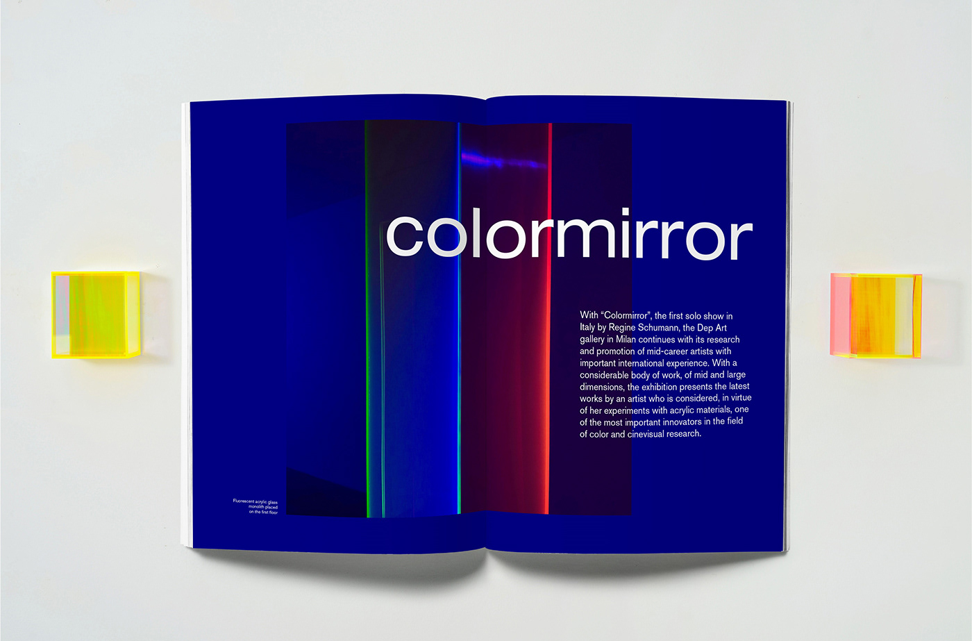 art Art Design color editorial design  graphic installation magazine modern art regine schumann