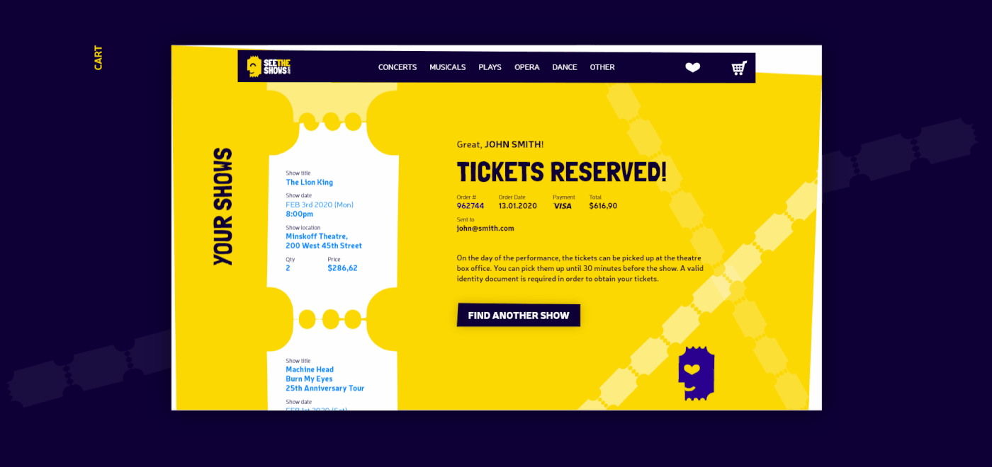 colorful interactive New York Platform tickets ui design Web Web Design 