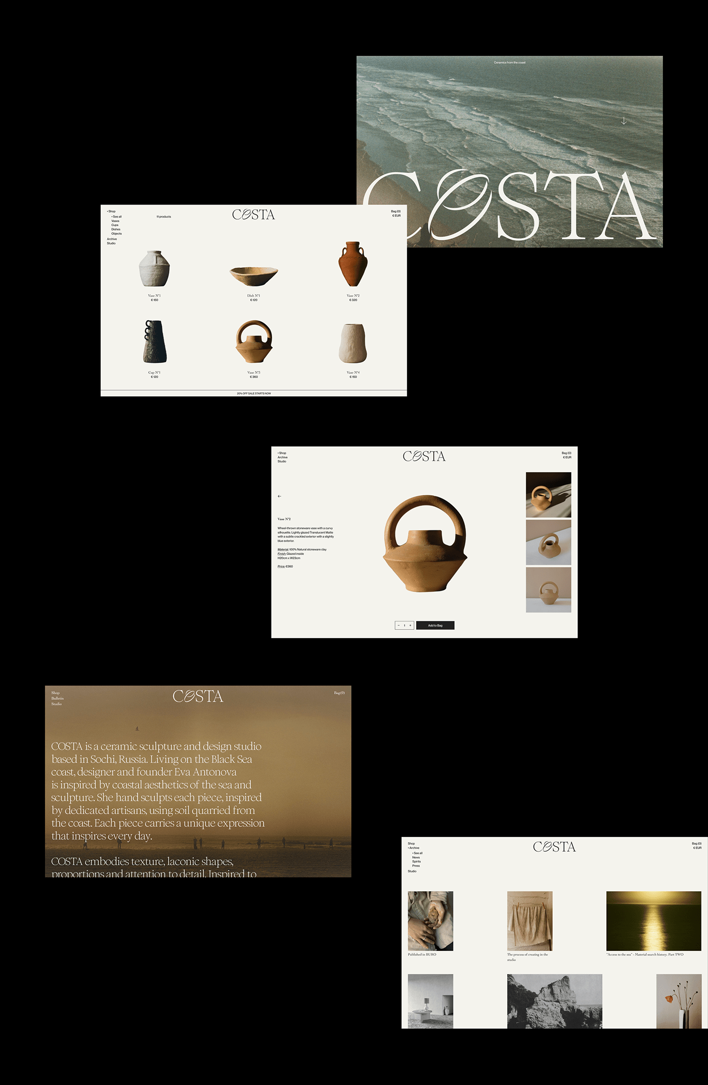 brand identity branding  ceramic clay graphic design  graphicdesign Logo Design sculpture visual identity Web Design 