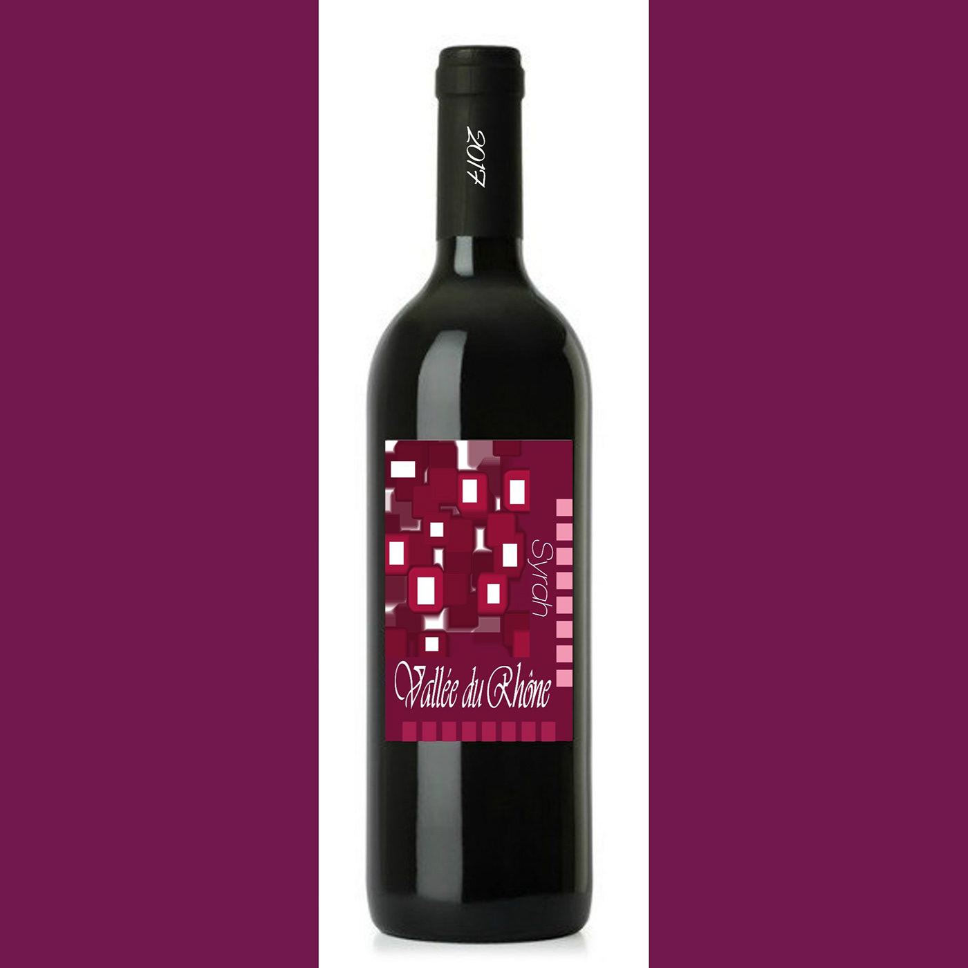 bottle Label label design packaging design visual identity wine