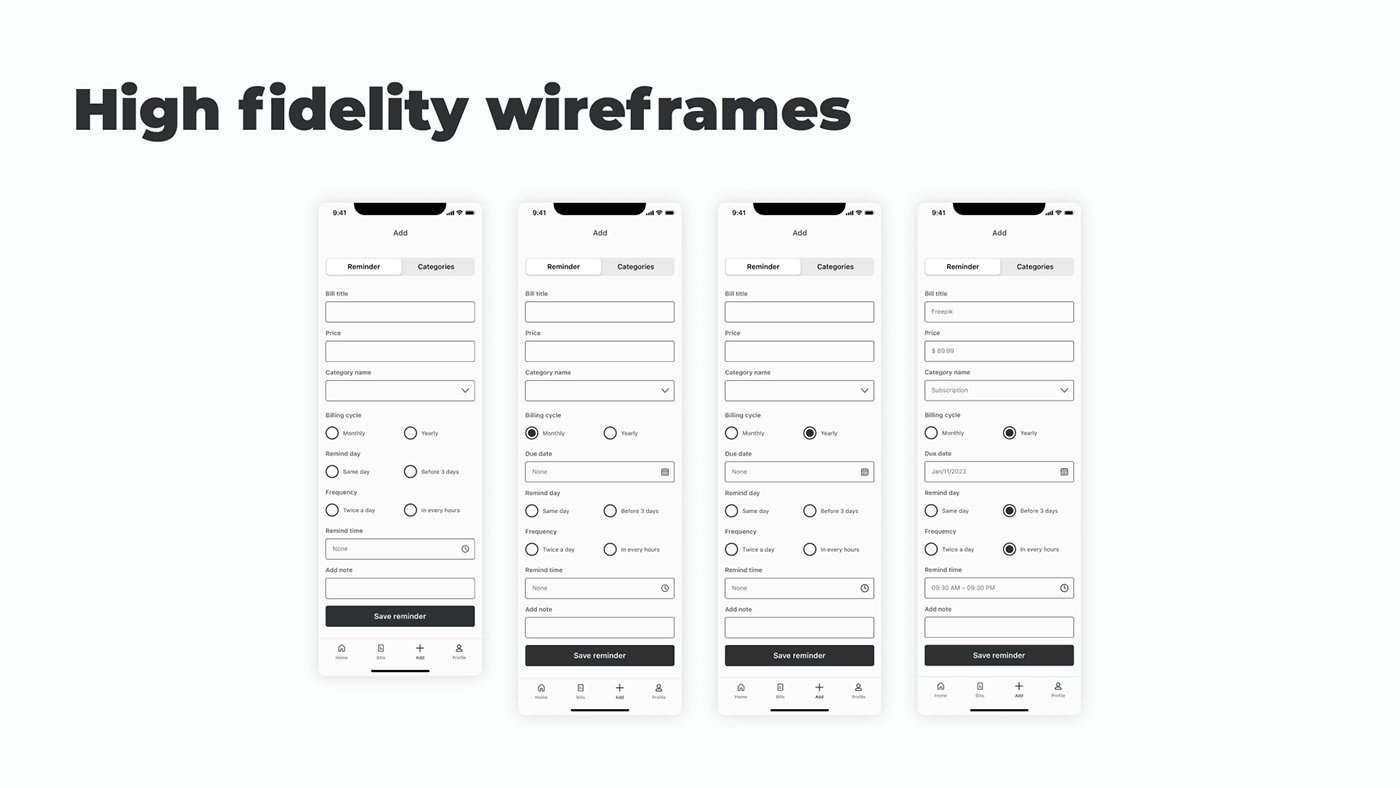 BENCHMARK component design systems Figma high fidelity wireframes ui kit User Survey ux/ui wireflow payment
