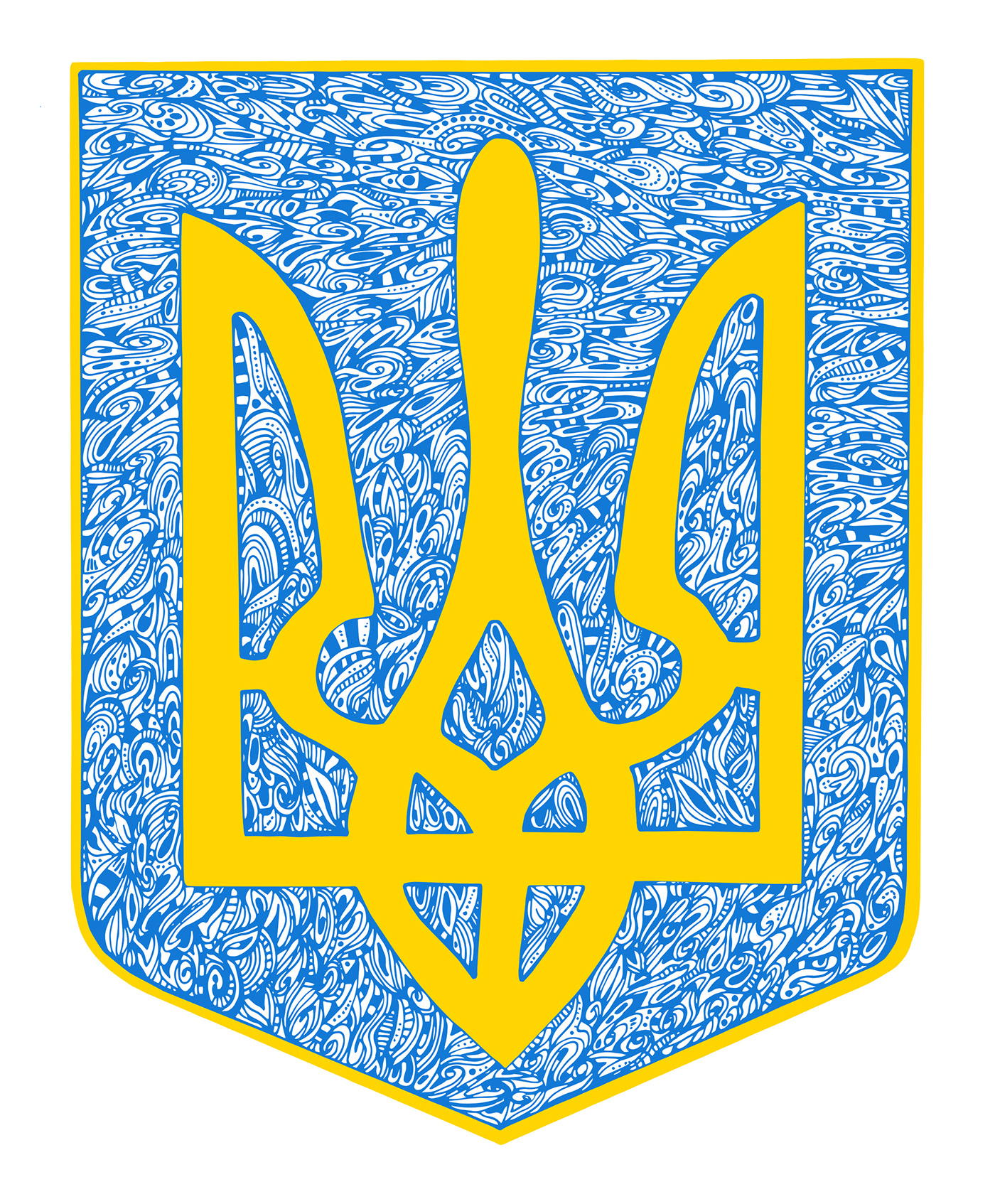 alphabet coat of arms currency doodling patterns design sketch symbol type UAH ukraine