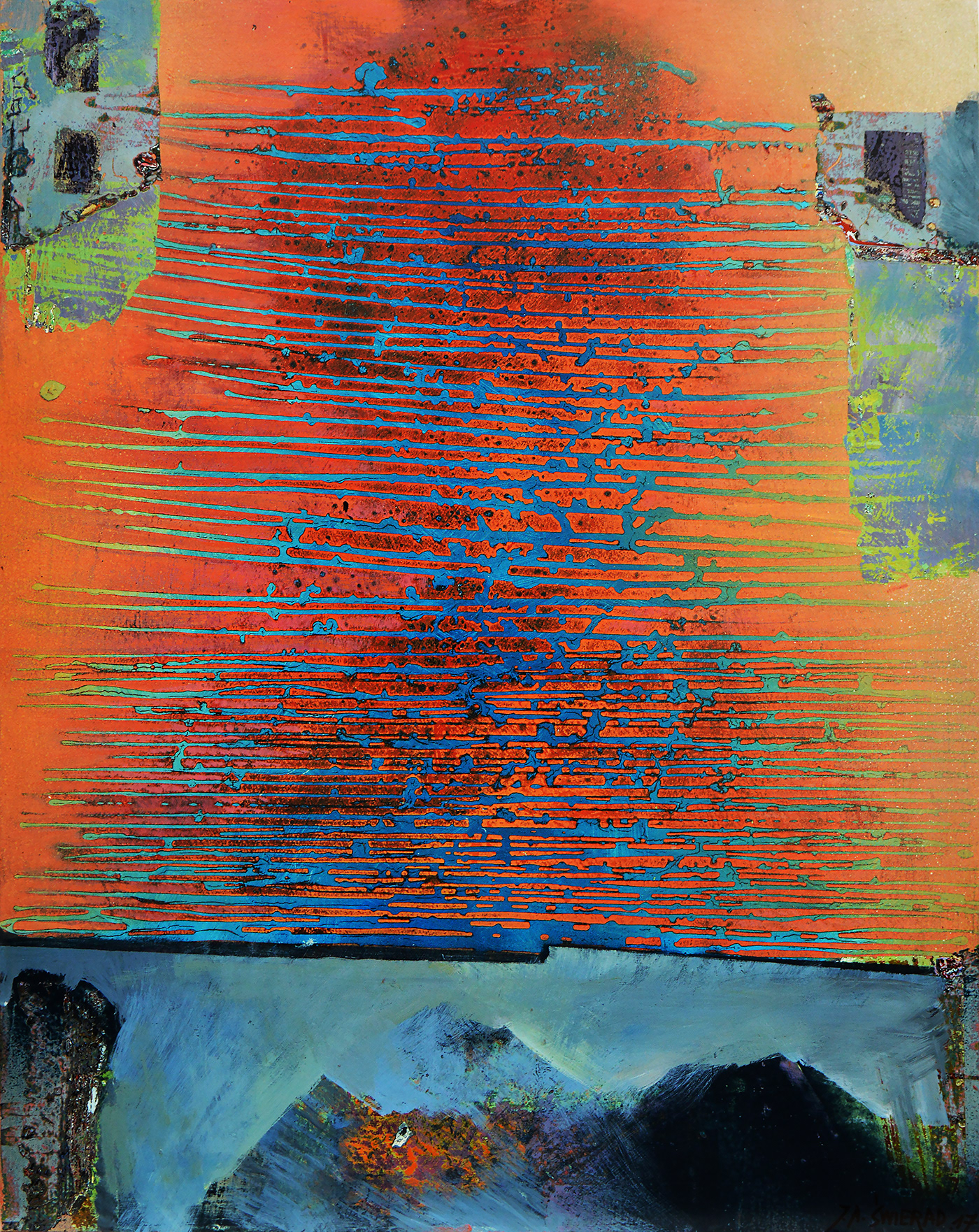 abstract abstractart abstraction acrylic acryliconmasonite acrylicpainting artwork colorcomposition masonite painting  