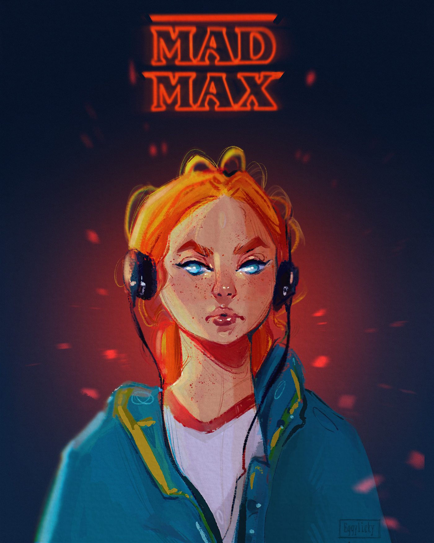 cartoon Character design  concept art fanart fantasy MAX Netflix series Stranger Things tv