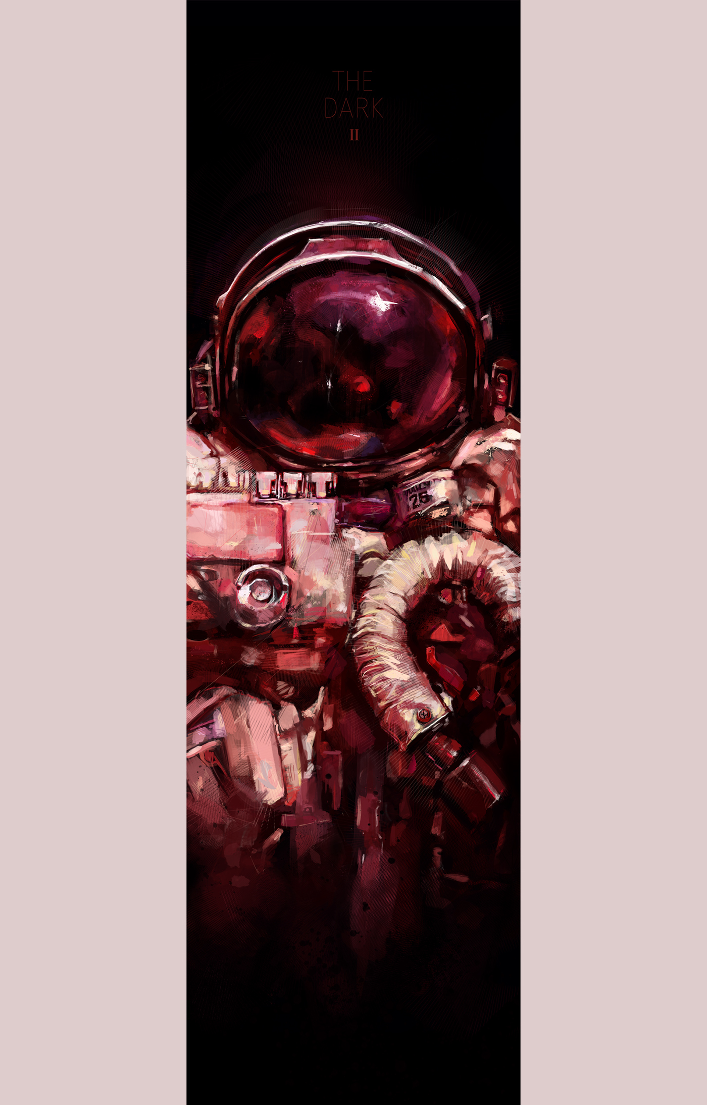 poster design astronaut Space 