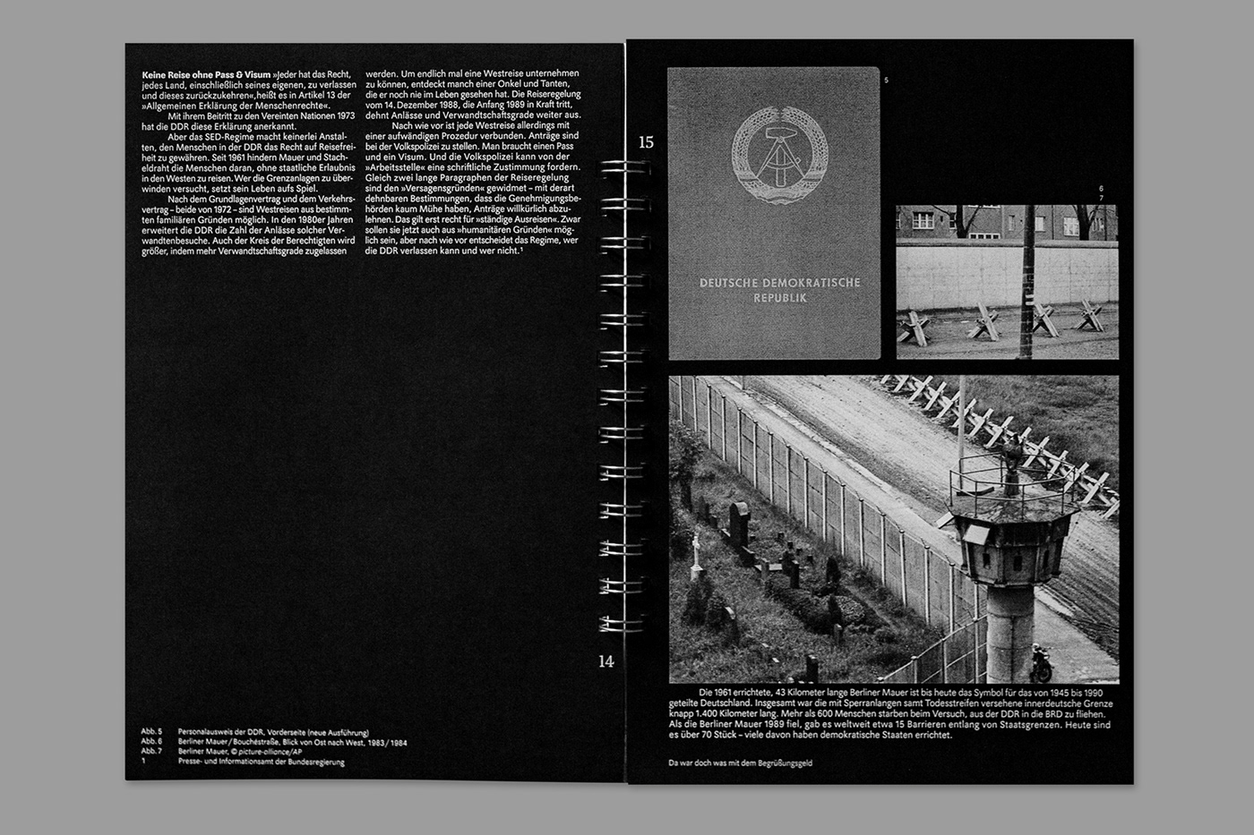 blackandwhite design editorial editorialdesign graphicdesign Layout magazine Photography  ringbinding typography  