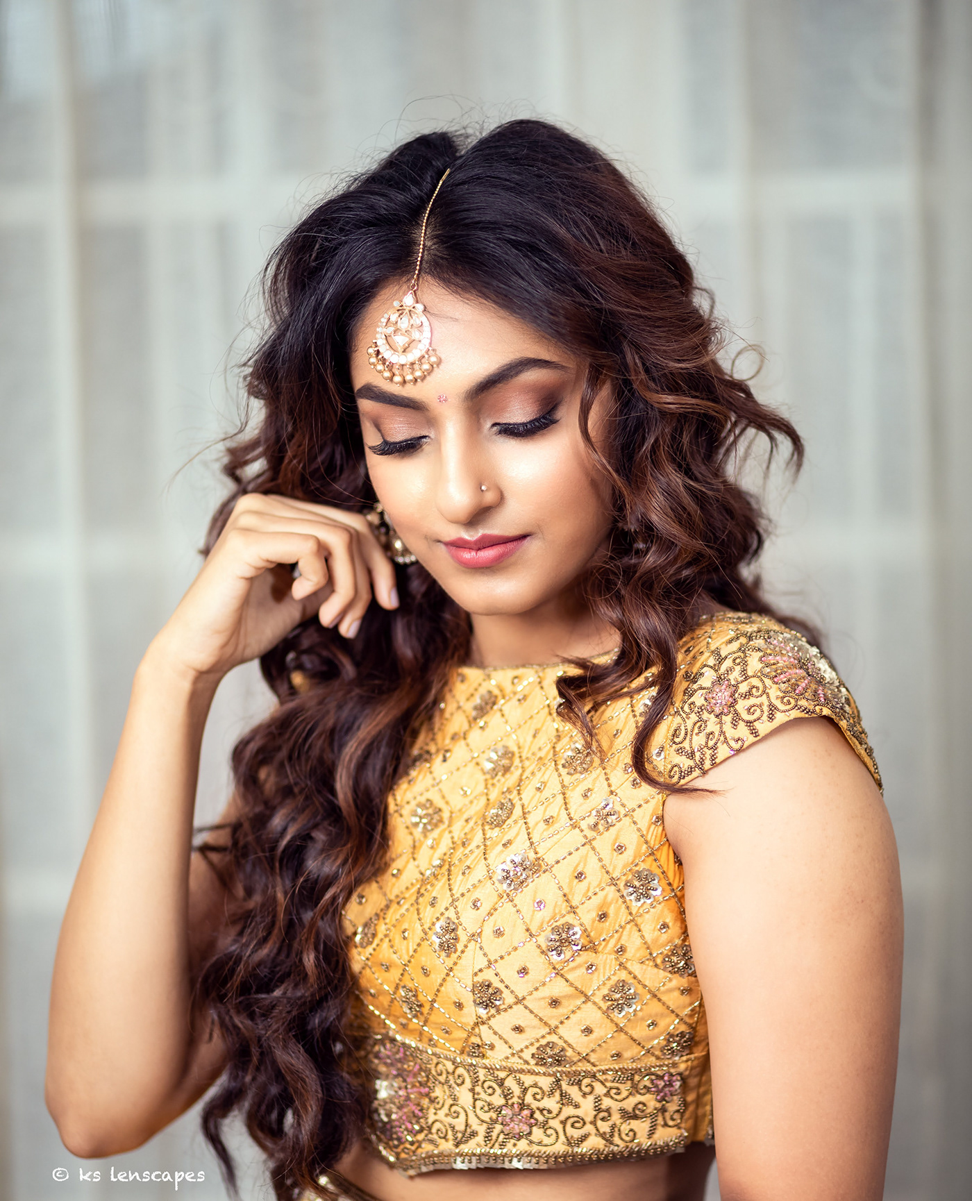 bridal concept bangalore India makeup portrait