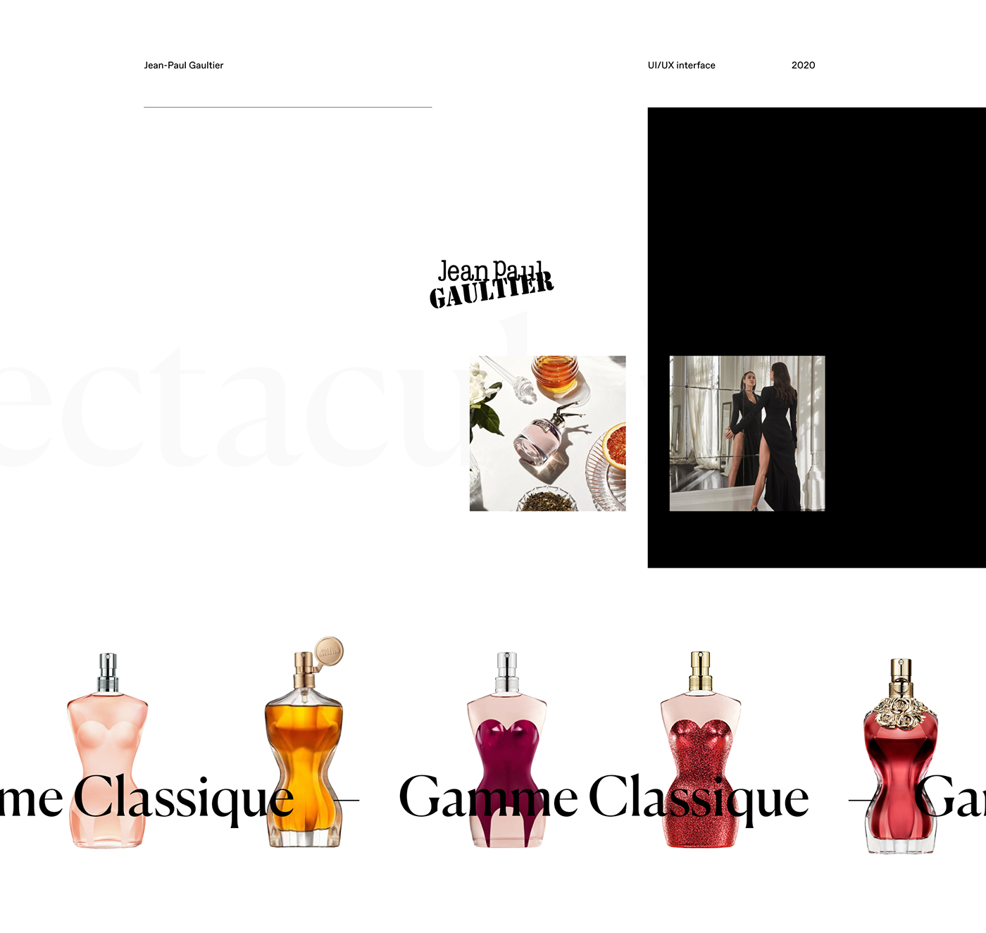 couture Gaultier jacket Mode perfum showroom