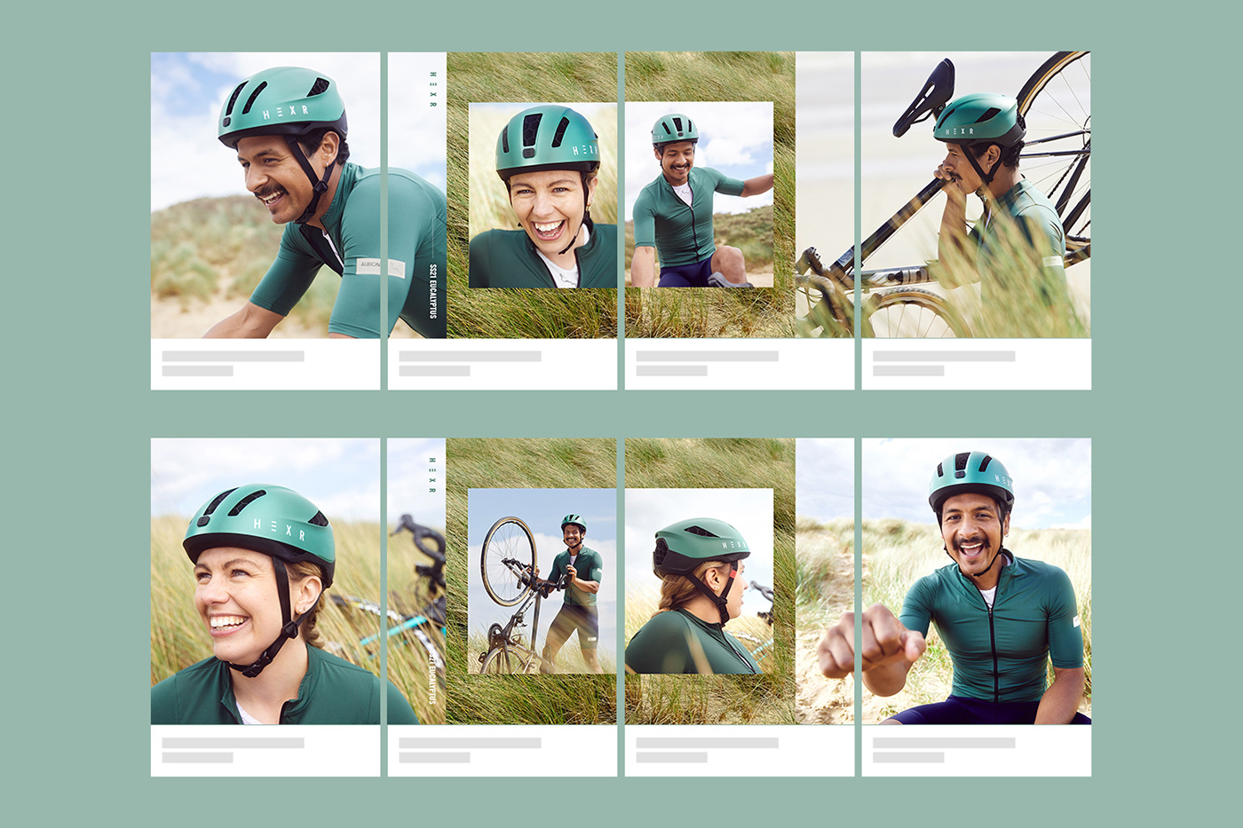 Matt Ben Stone photographer video shoots hexr bike helmet summer colour burst campaign