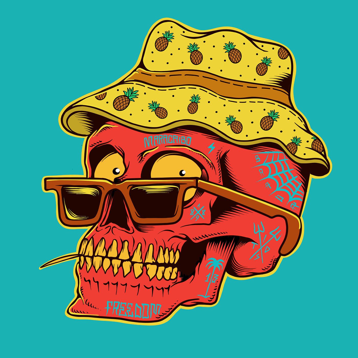 streetwear t shirt design skateboarding stickers skulls surfing Clothing skateboard art Drawing  doodle