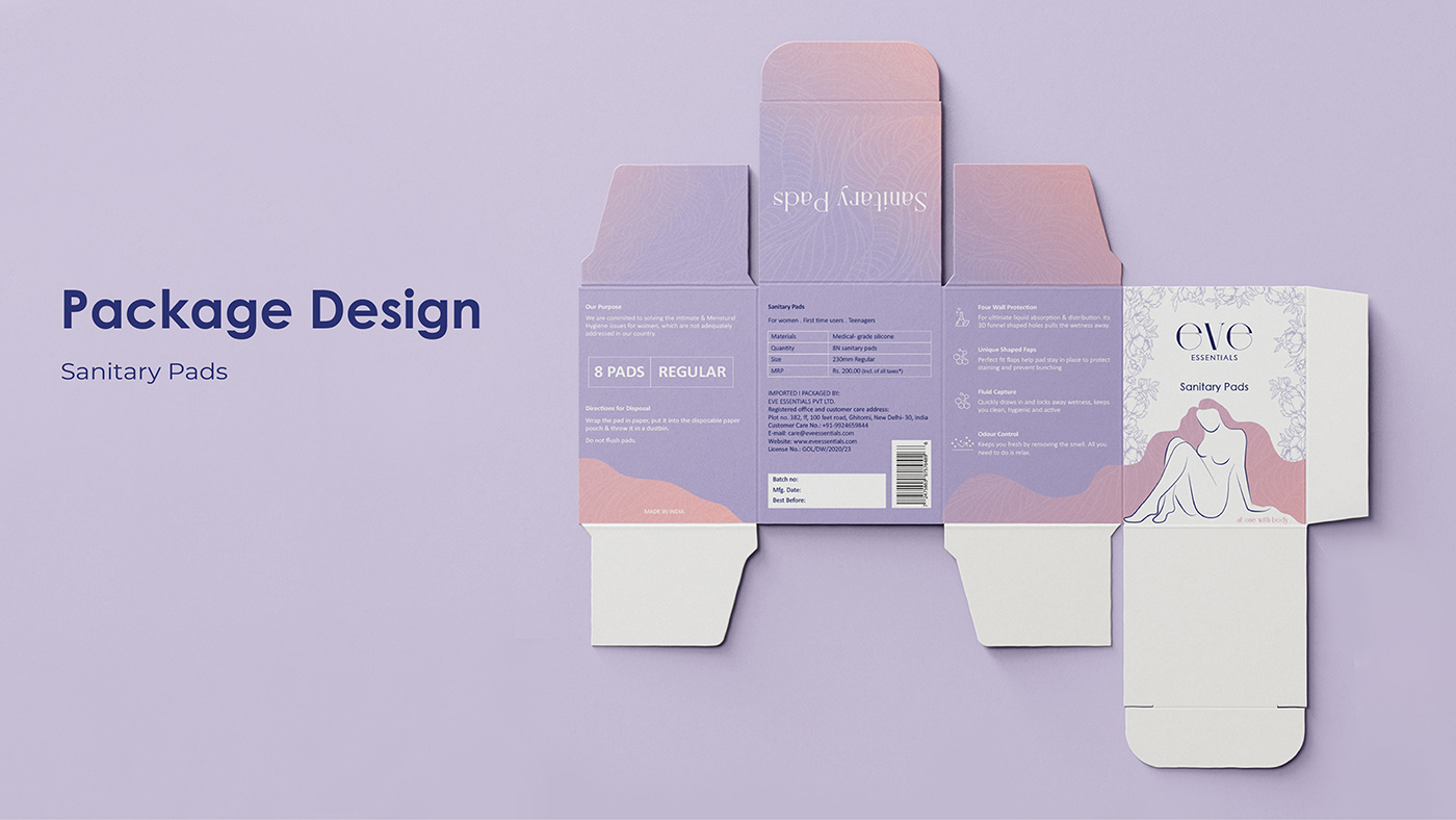 branding  Branding design design identity logo menstrual cup mentruation Packaging sanitary sanitary pad