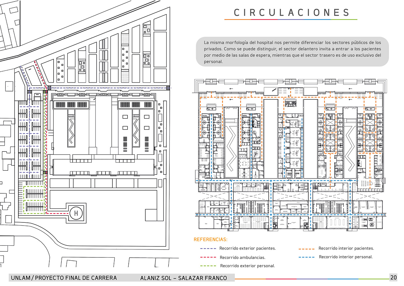 arquitectura tesis diseño arquitectonico architecture Render visualization revit Arquitectura Hospitalaria