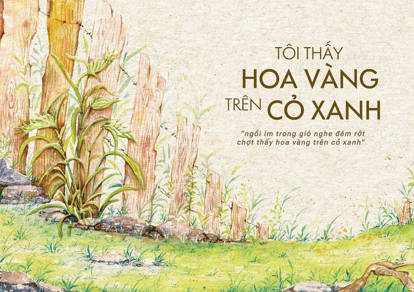 book bookillustration watercolor watercolor illustration ILLUSTRATION  artwork vietnam minhhoa