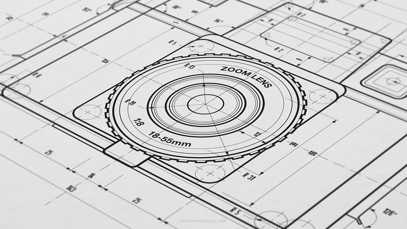 technical drawing Blueprint art print