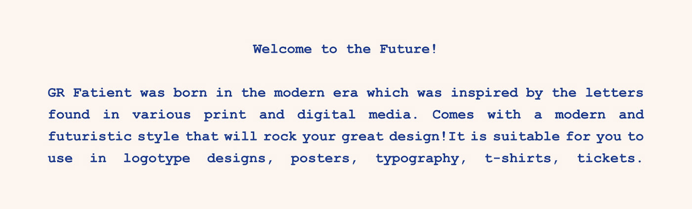 blue Display font futuristic modern sans serif speciment type Typeface typography  