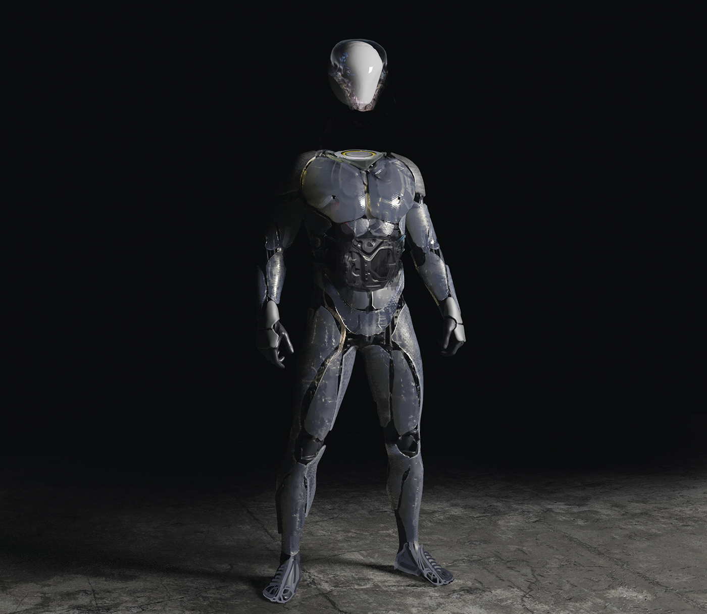 Character design  Character robot Scifi Cyberpunk concept art Digital Art  photoshop sketch design