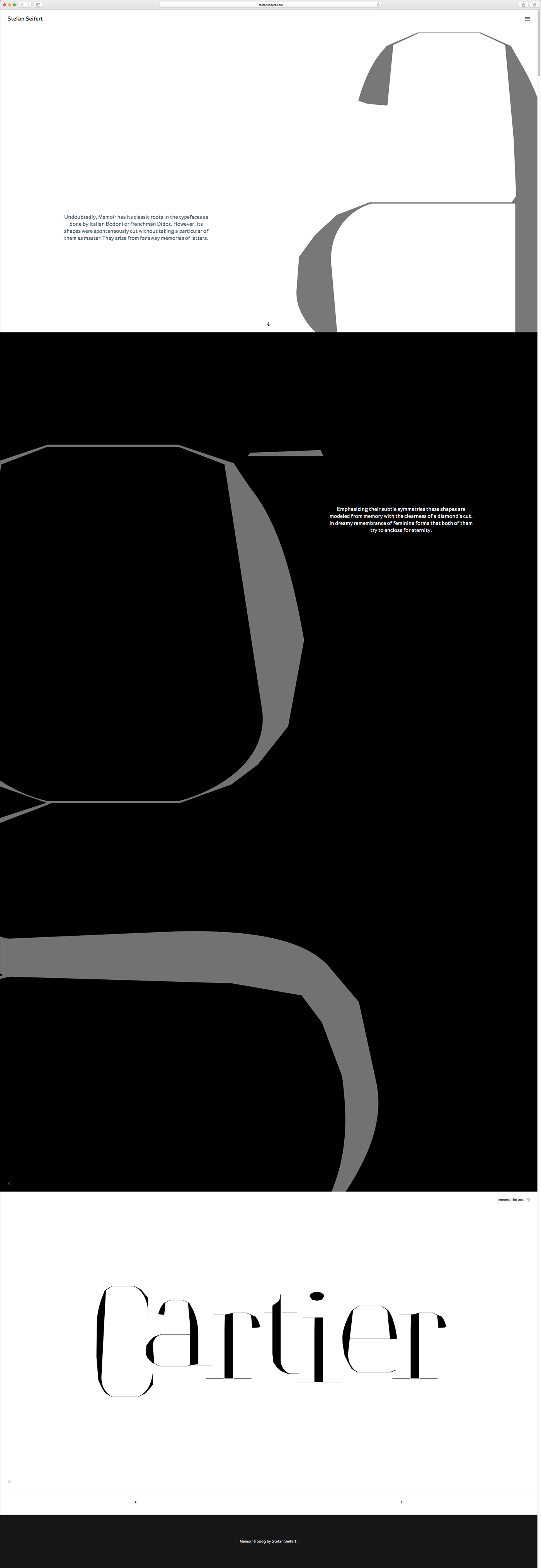 branding  Typeface typedesign font fontdesign Cartier luxury letters webapp Webdesign