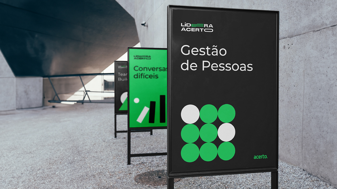 design gráfico branding  Liderança Leadership Fintech visual identity Event training Gestão de Pessoas isntitucional