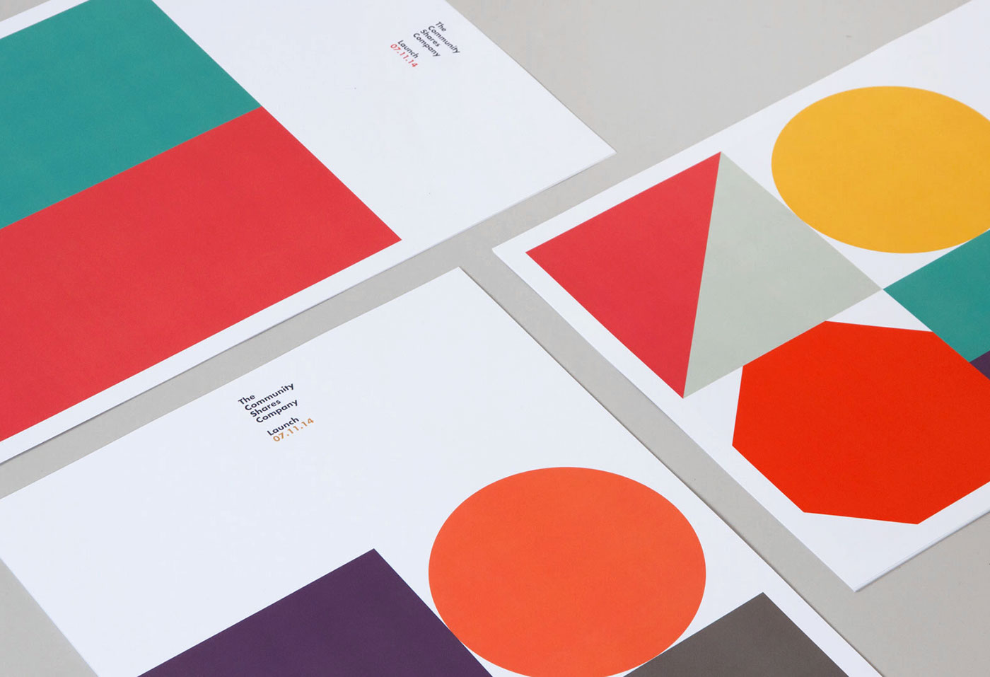 geometry shapes identity logo colour