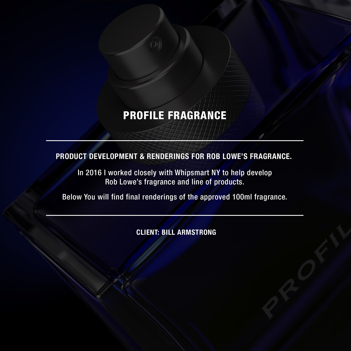 development Fragrance 3D CGI package design  glass beauty photoshop luxury
