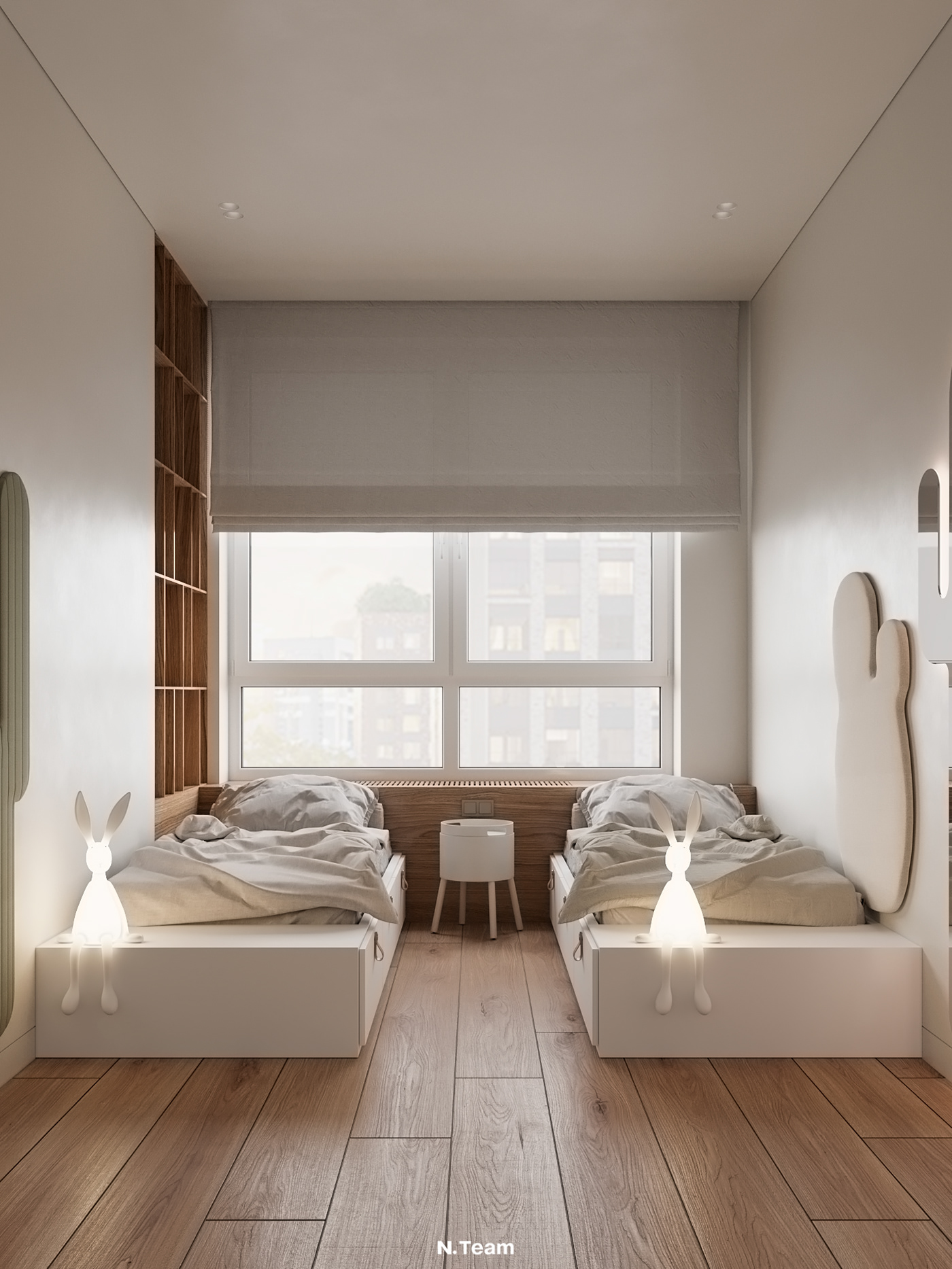 apartment architecture Citypark design Interior kidsroom Moscow natural NTeam Tint