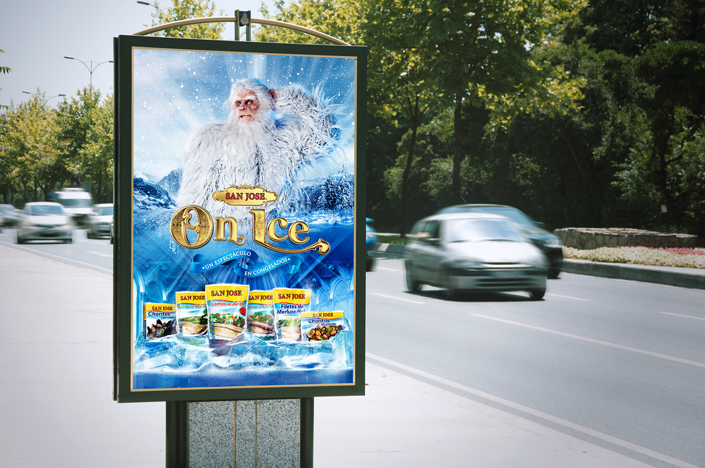 ice cold Musical winter disney CGI 3D Photography  ads chile