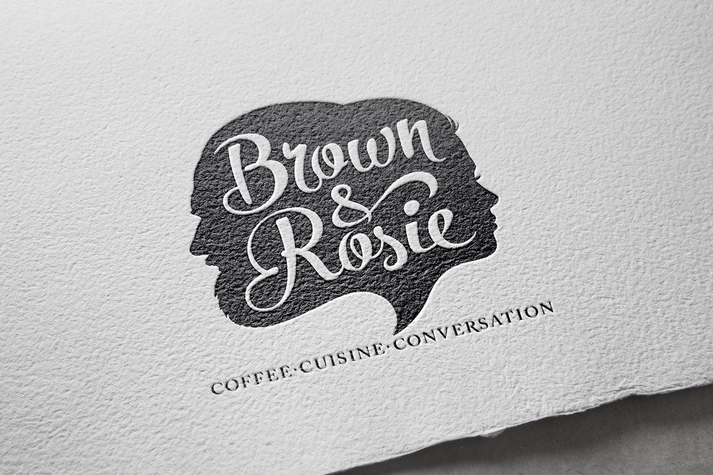 logo coffee cup cafe London cafe london coffee Brown and Rosie coffee shop