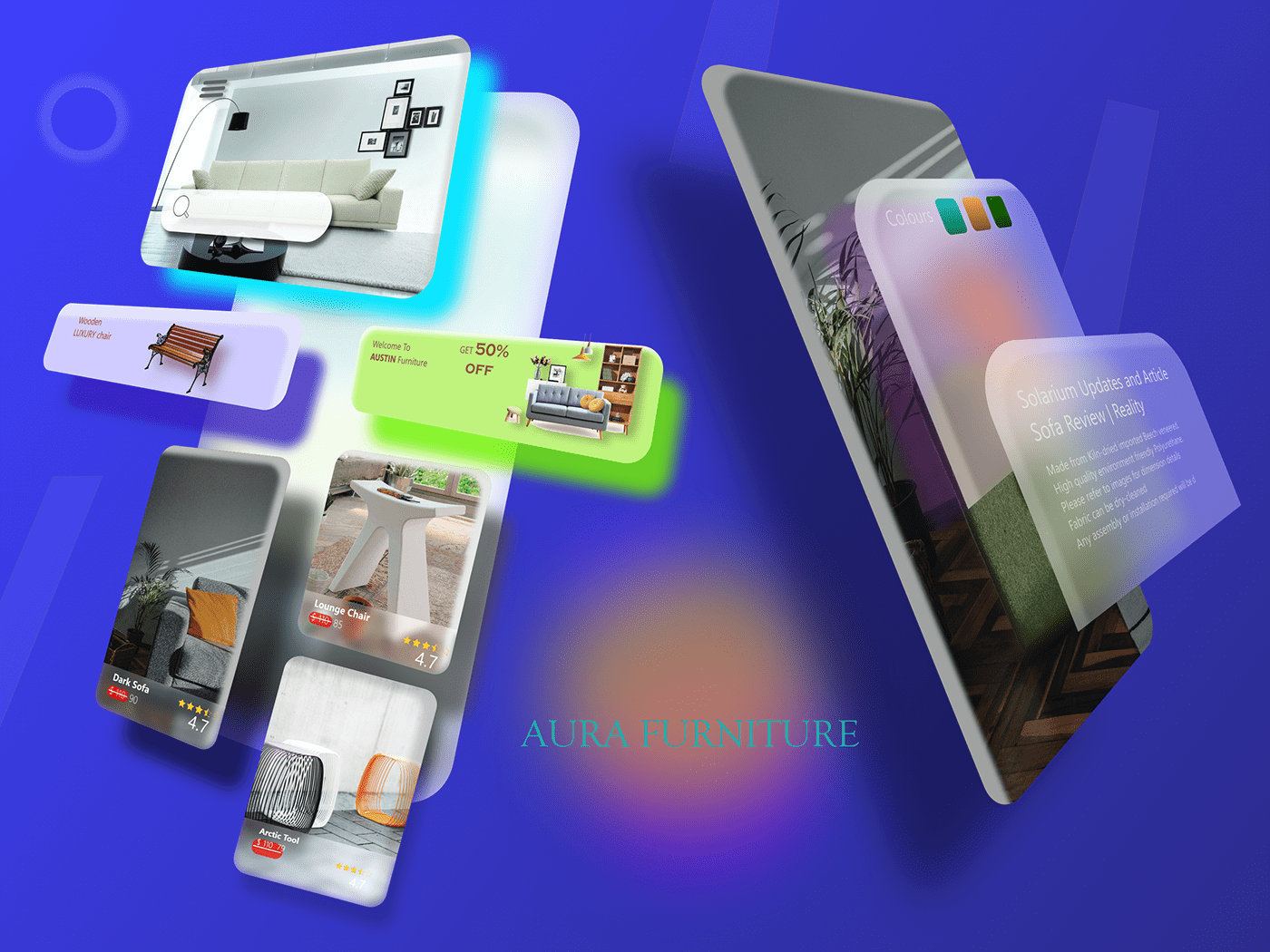 This is the 3D sample Furniture mobile application made for a client. The project inhace the quality