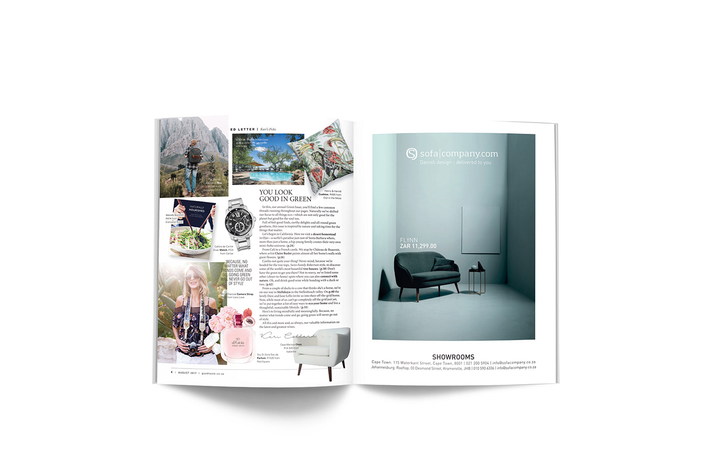 design magazine Layout lifestyle plants home decor goodtaste
