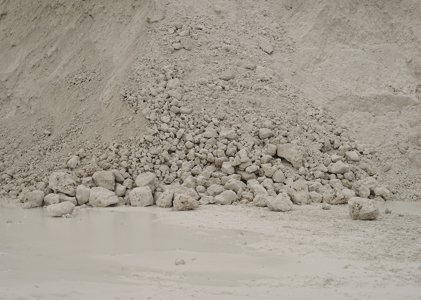 lunar Space  planet rock Landscape eerie desolate FINEART limestone quarry