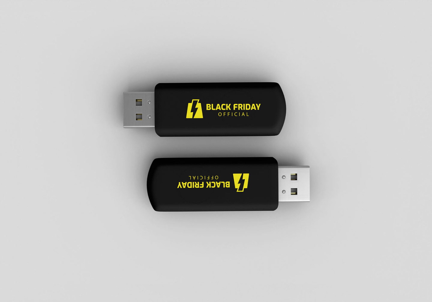 black and yellow Branding & Identity Ecommerce Logo Design Black Friday