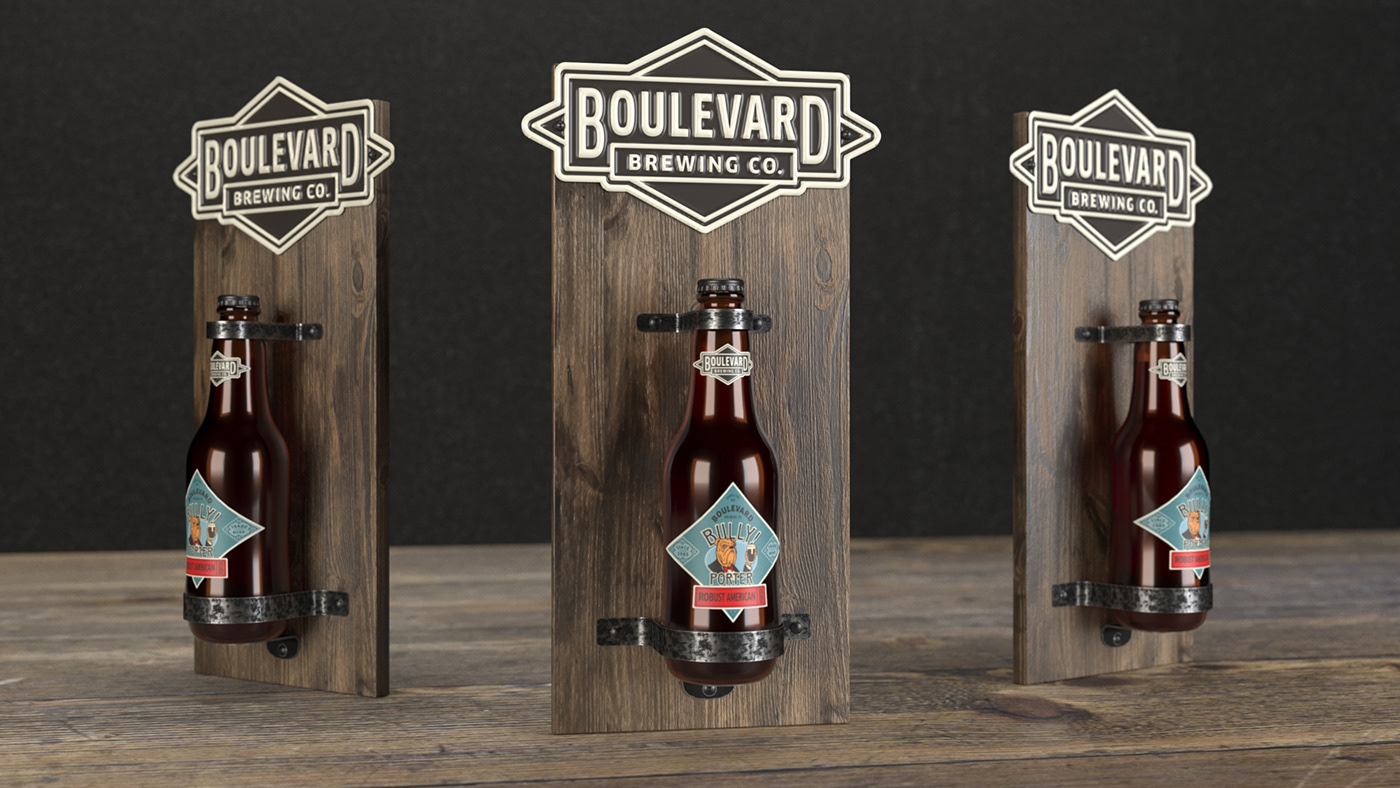 Boulevard Brewing beer posm pos pop Maximov maximovdesign alcohol LOFT oldschool