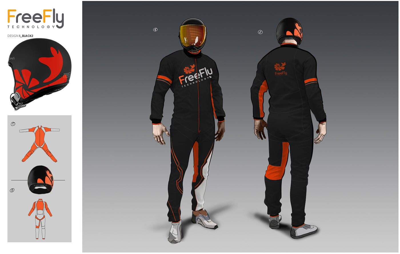 skydive Jumpsuits Clothing Style Fashion  prosuct design
