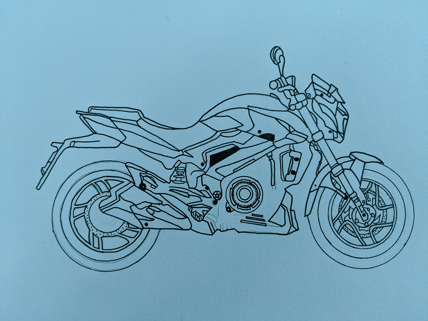 Bike Sketch On Behance