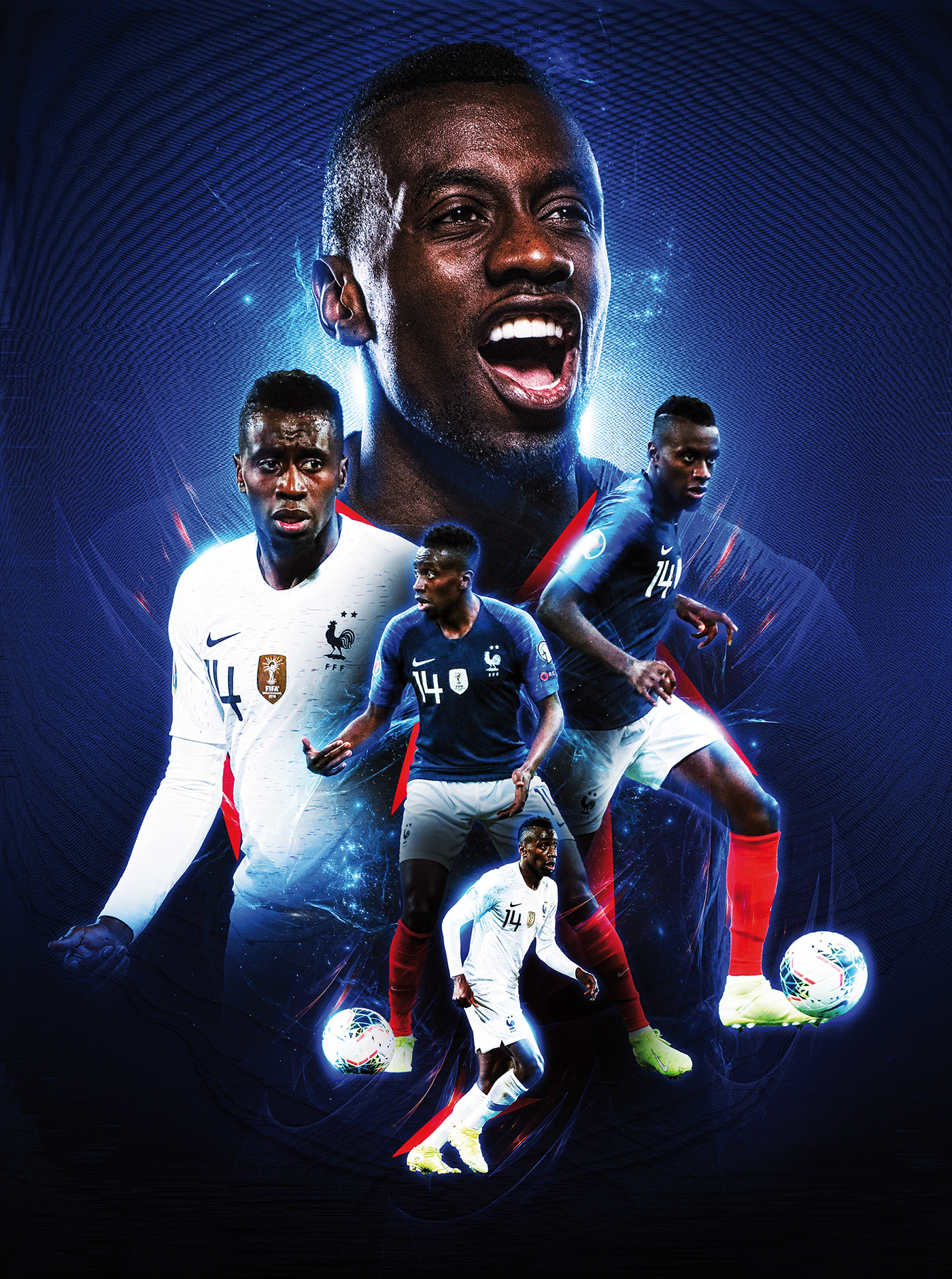 calendar Equipe de France FFF football print soccer sport WorldCup