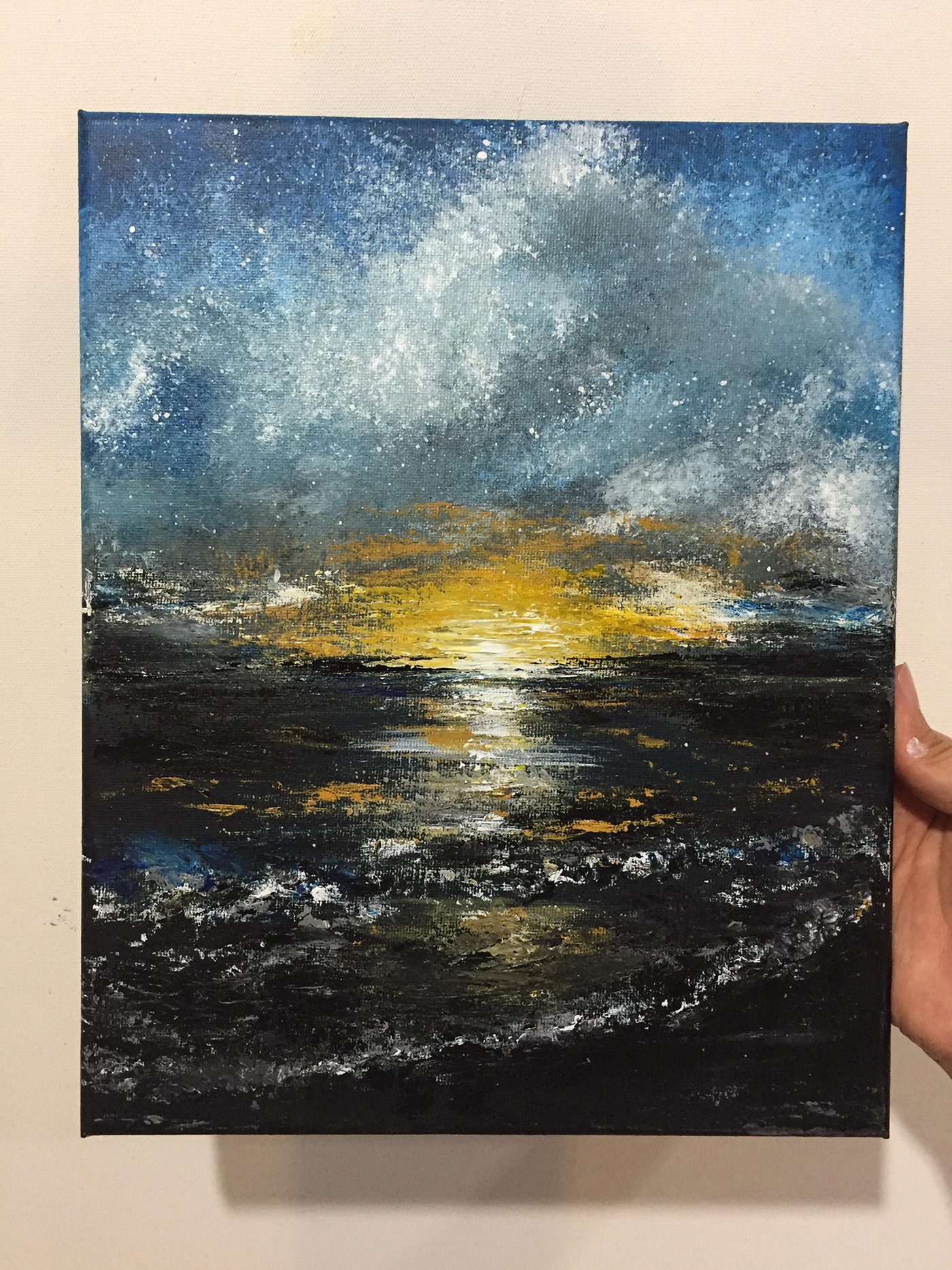 sea SKY sunset art artwork painting   artist natural Love blue
