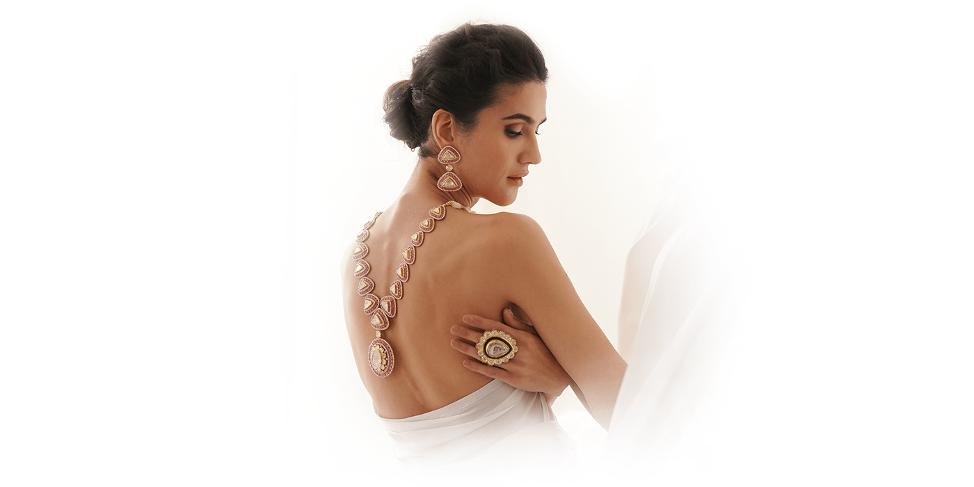 branding  graphic design  indian jewelry logo luxury Fashion  Jewellery elegant serif