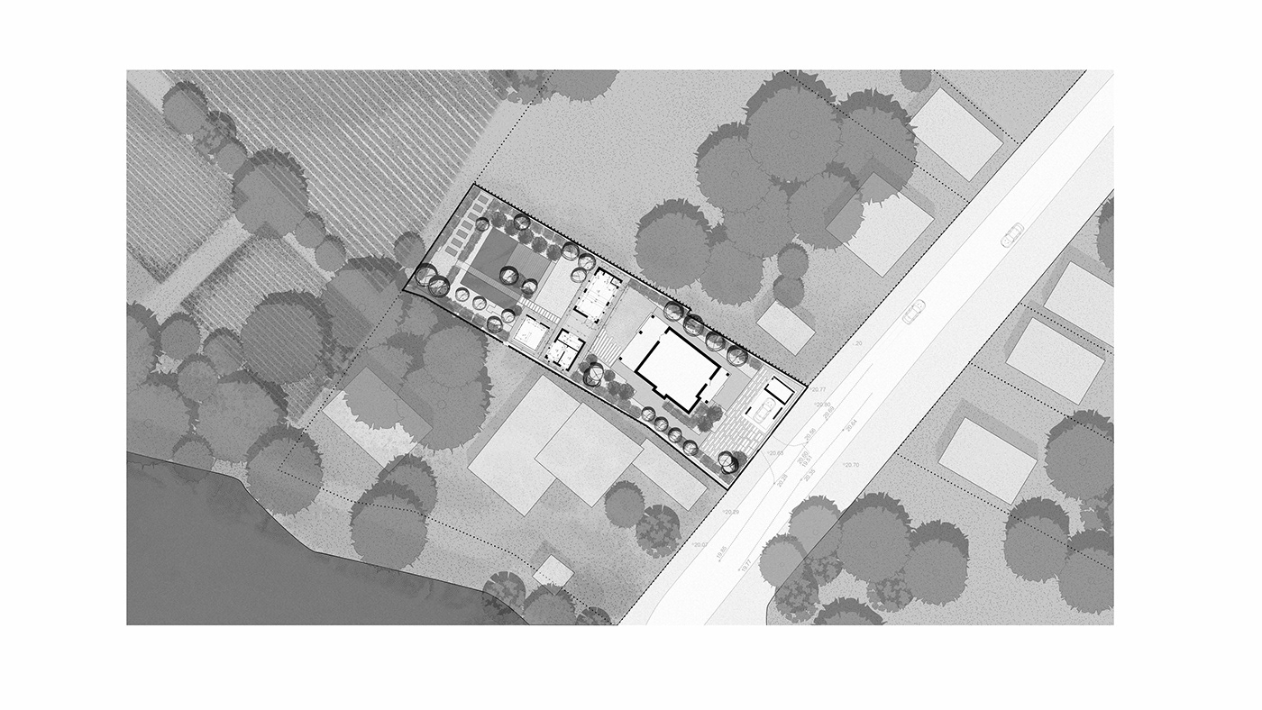 3ds max architecture archviz corona exterior Landscape Landscaping Design Render visualization