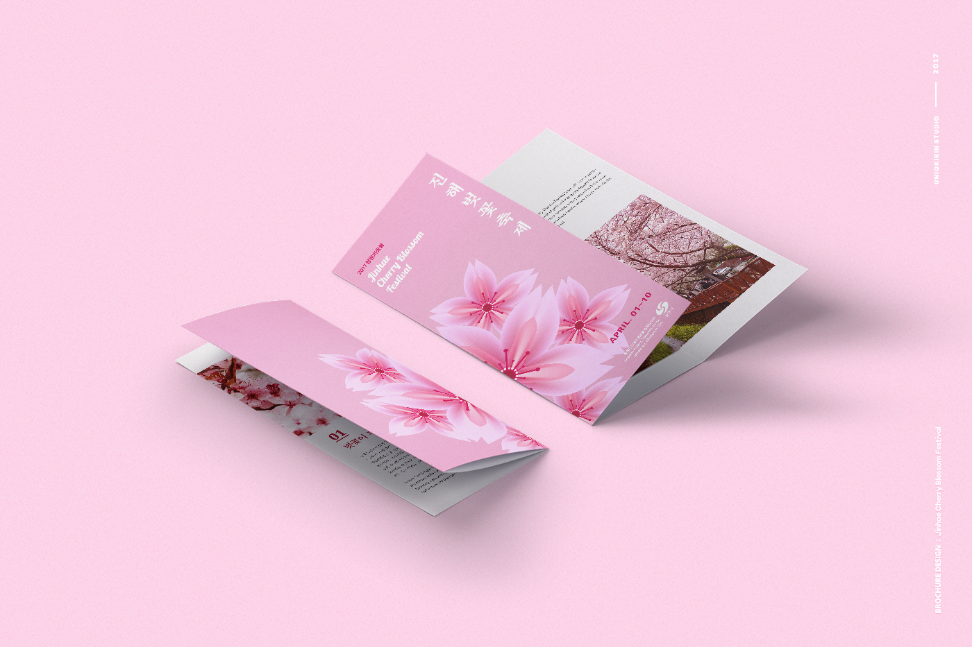 graphic design  print design  Poster Design spring flower