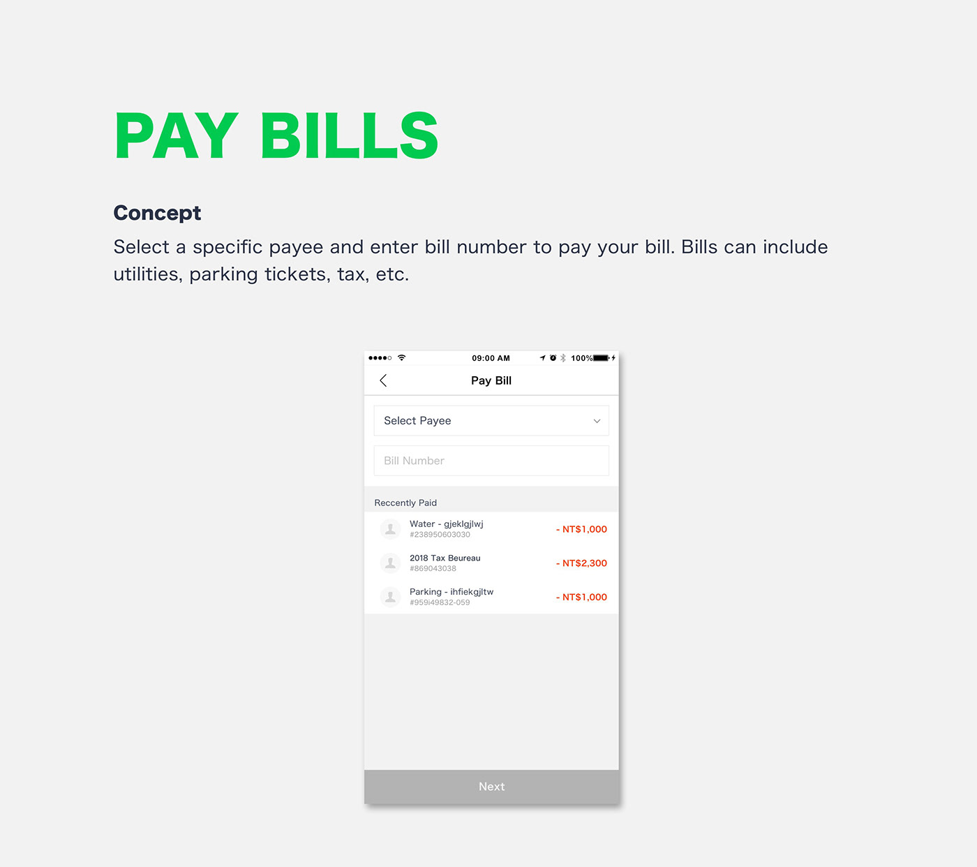 online payment b2b b2c money transfer cashless mobile app
