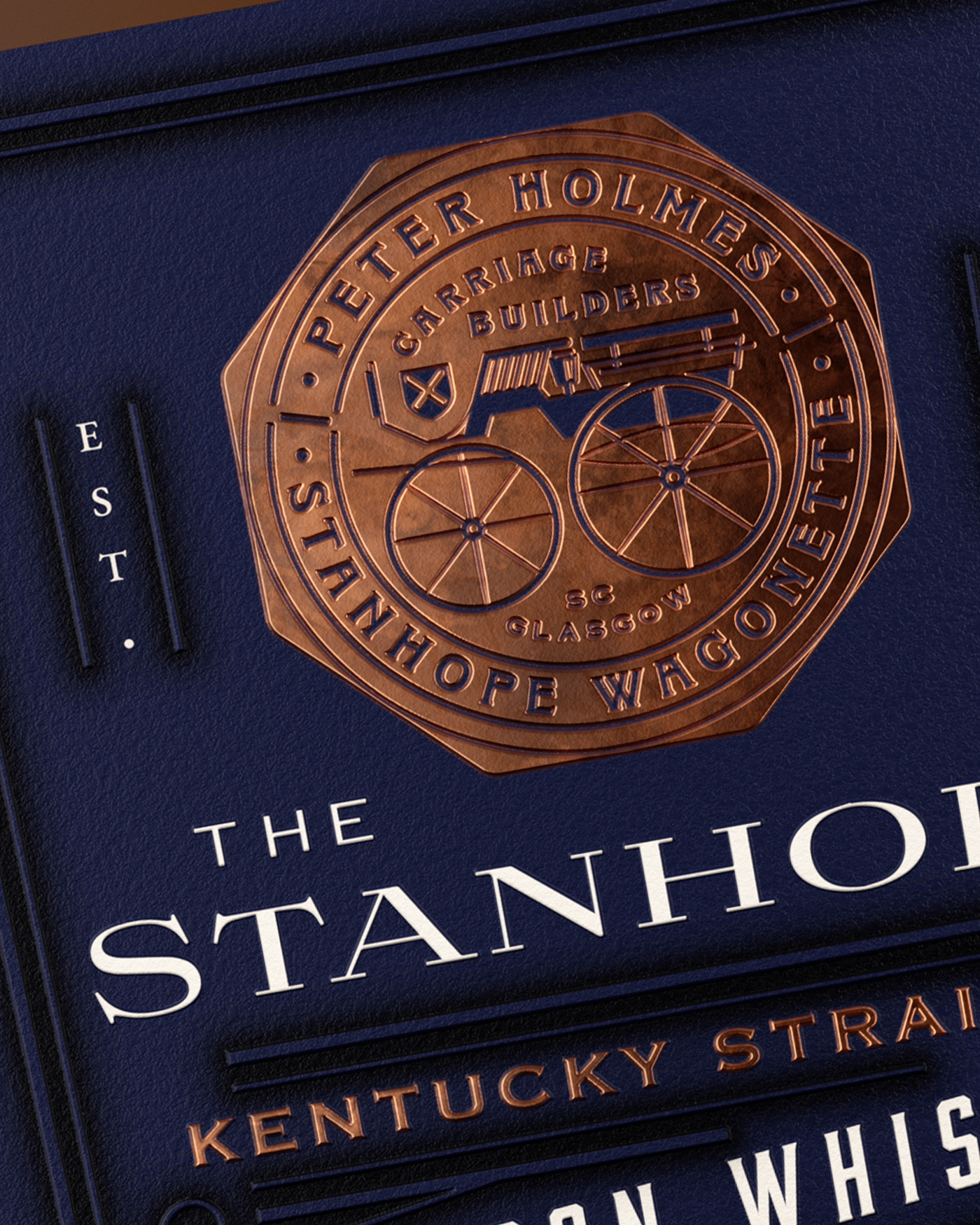 bourbon design Label Logo Design typography   Whisky
