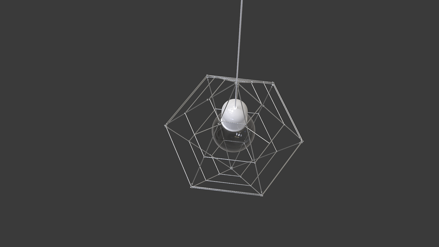 pendant Render prototype concept light ceiling hanging Lamp