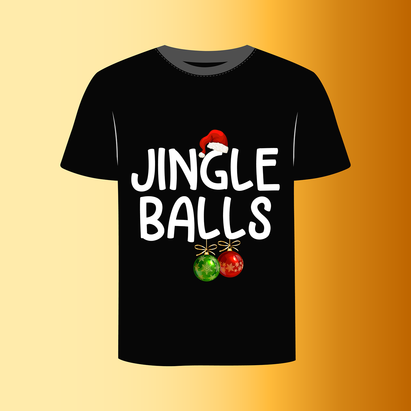 adobe illustrator chestnuts jingle balls jingle balls tinsel Matching couple t shirt tinsel tshirt typography   vector xmass