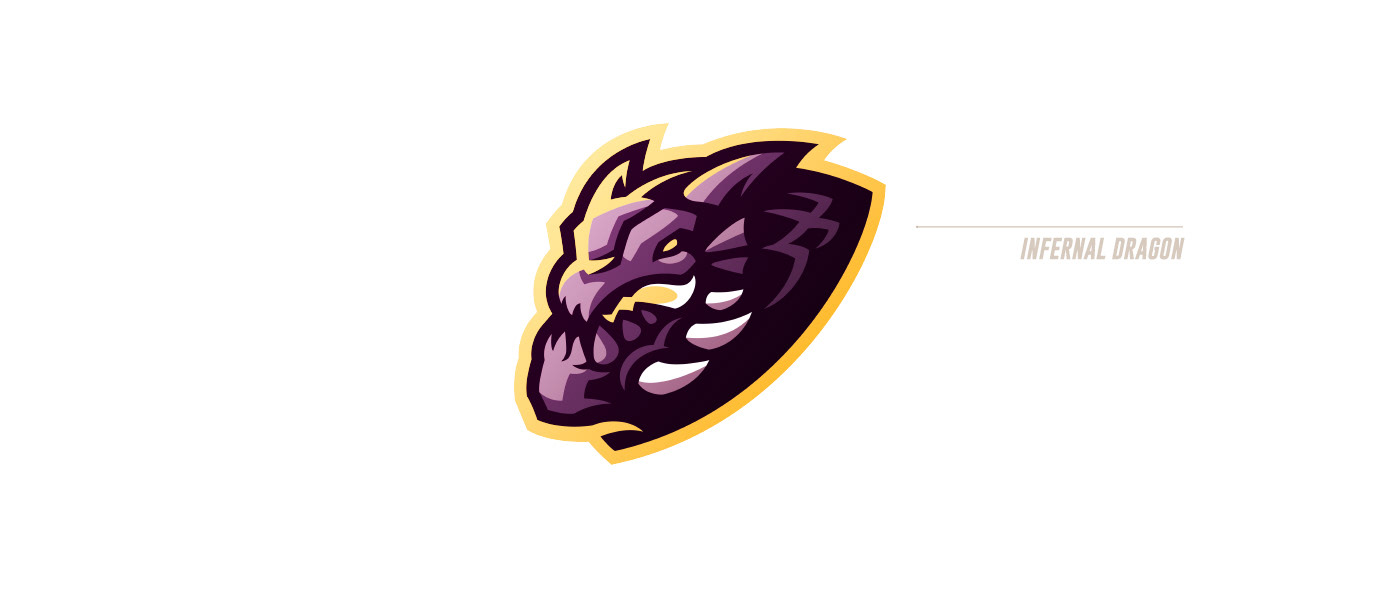 esports logo sports design league of legends dlanid Mascot mascot logo Sports logo Gaming