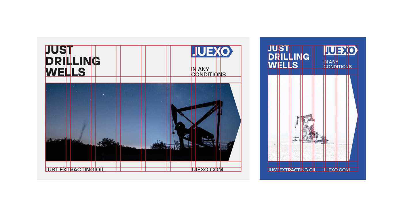 drilling Extracting graphicdesign logo naming oil strategy visual identity