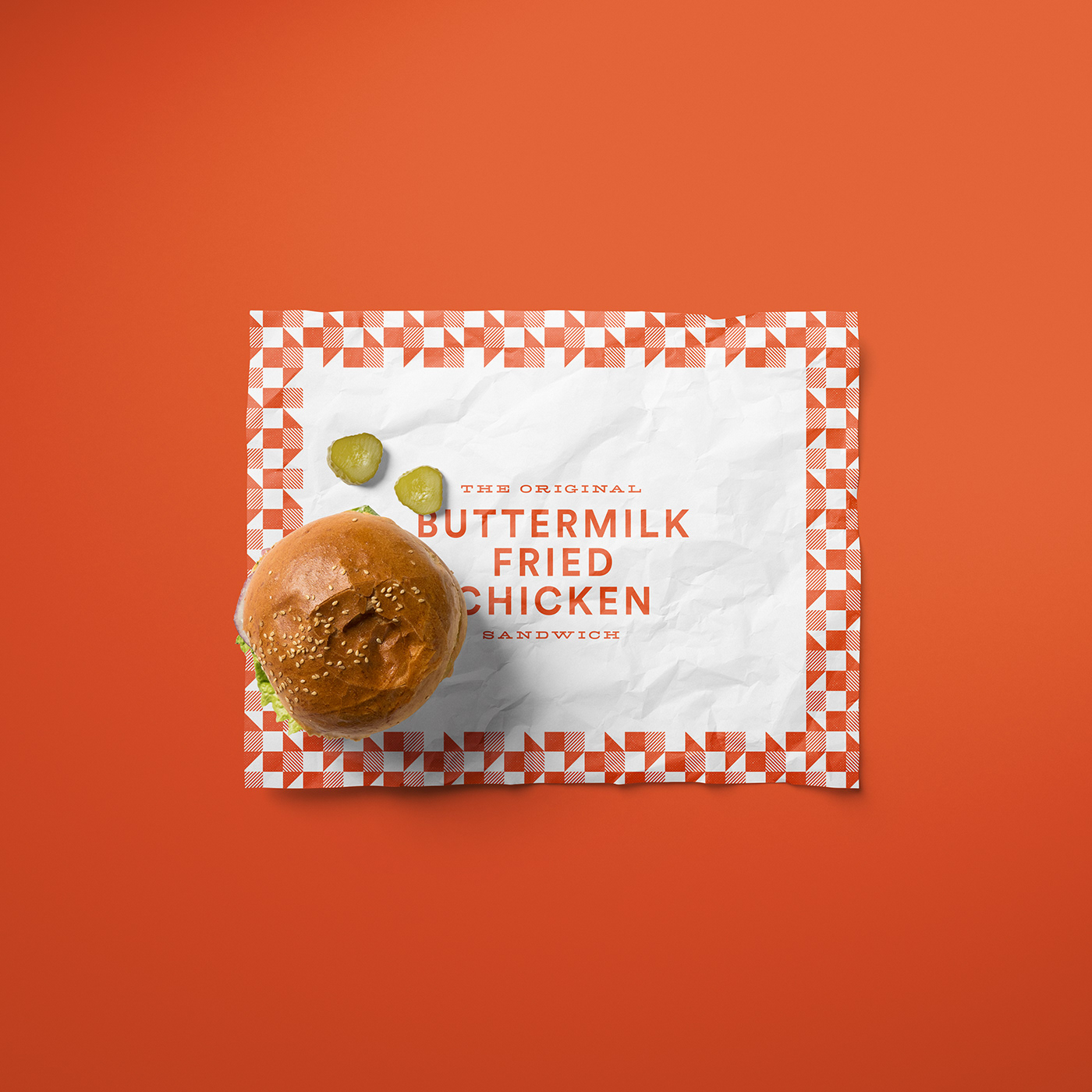 Food Packaging fried chicken brand identity Food truck restaurant southern