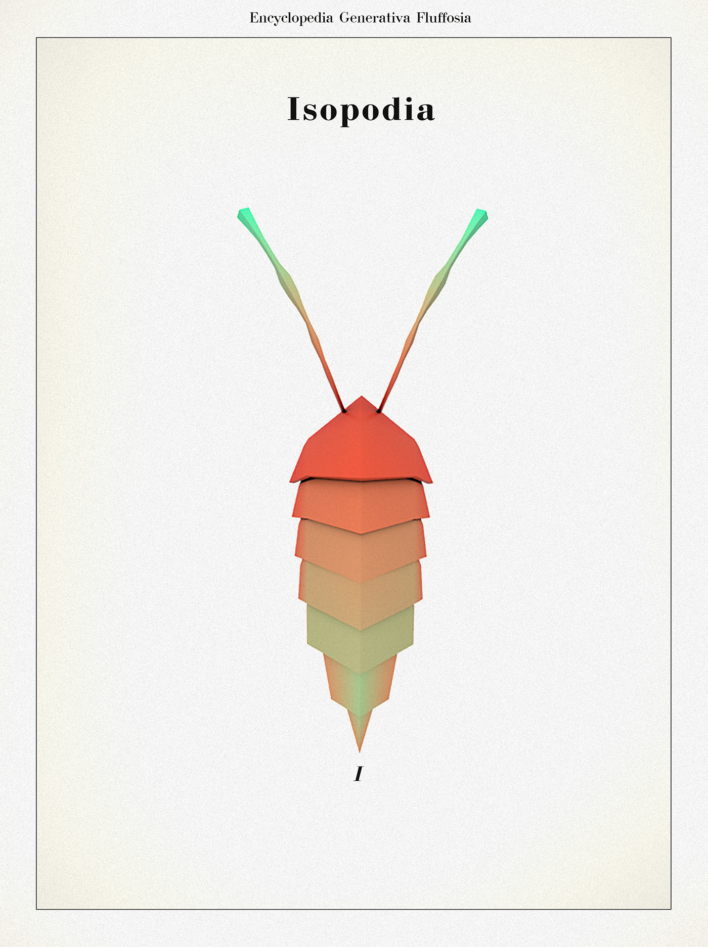 art science Bestiary biology creatures entomology generative ILLUSTRATION  Insects Procedural SciArt