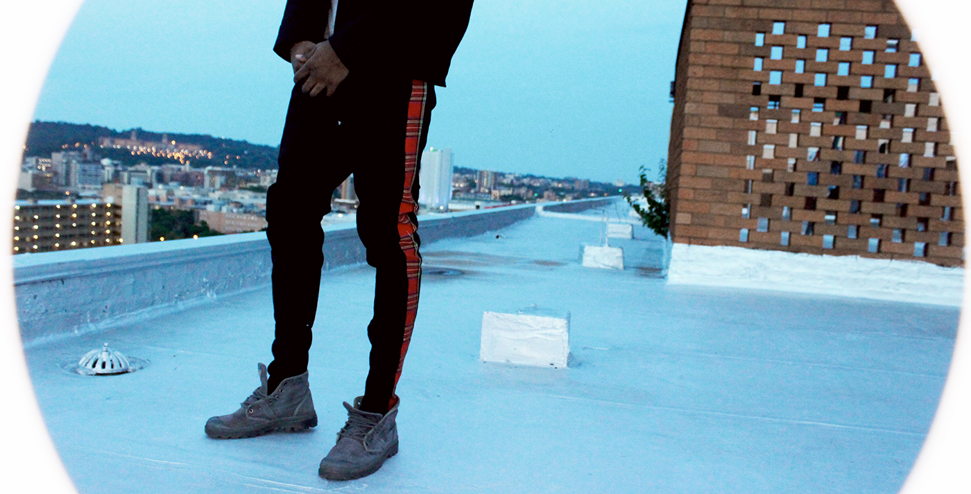Fashion  clothing brands rooftop shoot