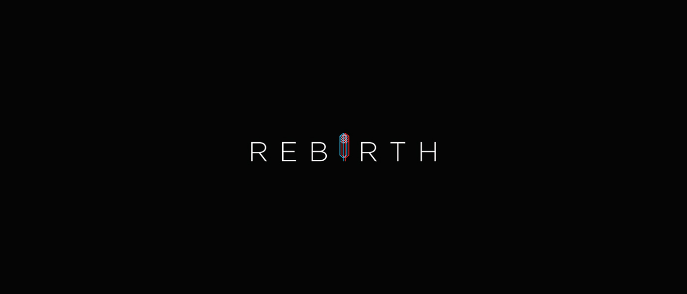 REBIRTH, Logo branding, Ghost Illustrations on Behance
